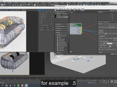 How to Create Fabric Material in Substance Designer Texture