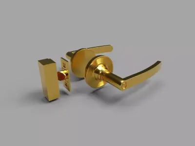 Door Knob CG34 3D model