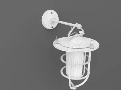 Amiyah Wall Light 3D model