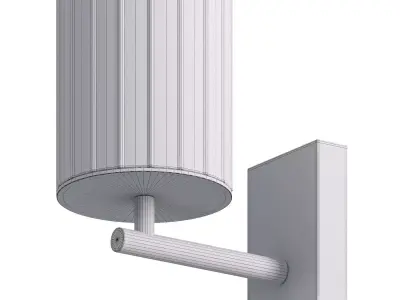 Tom Kirk Flute Wall Light Low-poly 3D model
