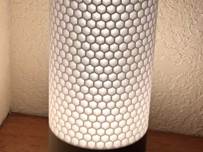 Honeycomb Lamp 3D print model