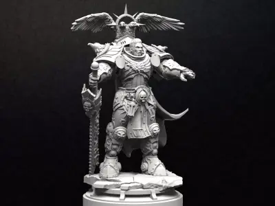 THE GOLDEN LORD 3D print model