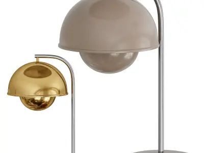 Flowerpot wall lamp by Finnishdesignshop 3D model