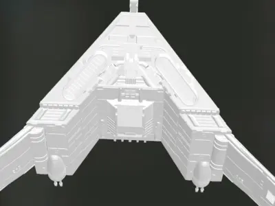 KRENNICS THETA CLASS SHUTTLE 3D print model