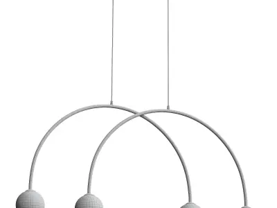  Alison hanging light 3D model