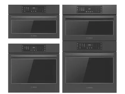BOSCH oven collection 3D model