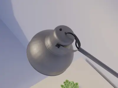 Modern Desk Lamp Free 3D model