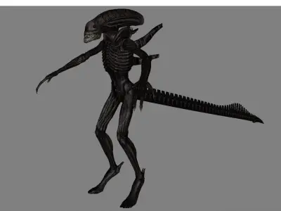 Alien 1008 3D model