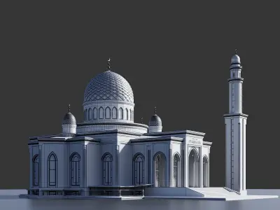 MOSQUE ID001 3D model