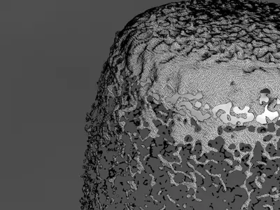 fountains 3 variations 3D model