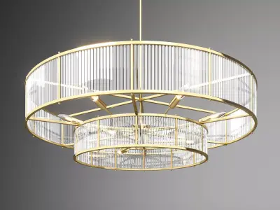 MARAIS ROUND CHANDELIER 3D model