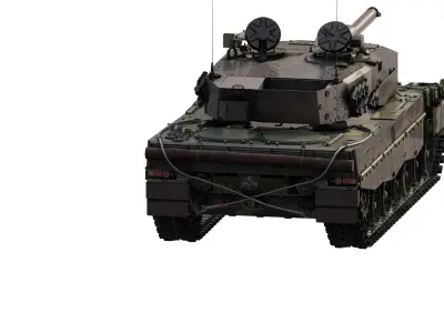 Leopard 2a4 3D model