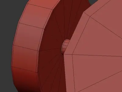 Myco K two rimmed lids 3D model