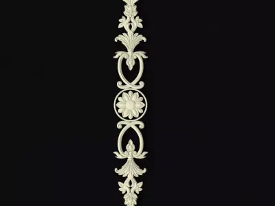dekor ornate design 3D model shop