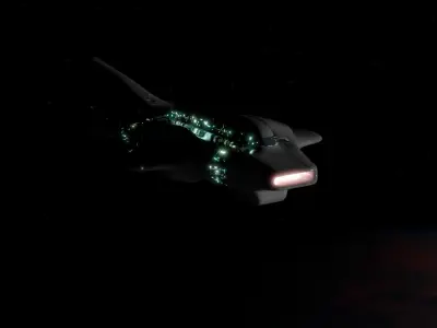 Mothership - Capitalship 3D model