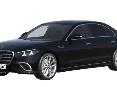 2027 Mercedes-Benz S 680 GUARD 4MATIC W223 3D model
