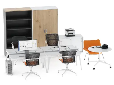 Office Module 04  3D model