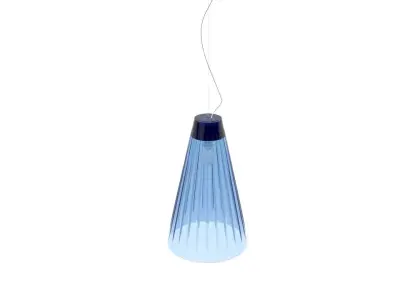 Chandelier-luster 3d model glass pendant light hanging 3D model