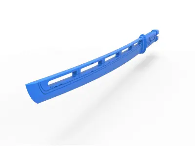 Sword of Hawkeye Ronin Scale 1 to 6 from Avengers Endgame 3D print model