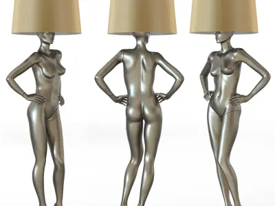 ASTRID MANNEQUIN Floor lamp 3D model