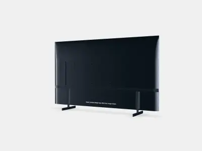 50 Crystal UHD 4K CU8000 3D model