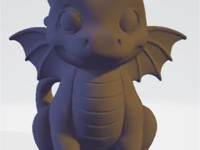 dargon or baby dargon bar 3D print model