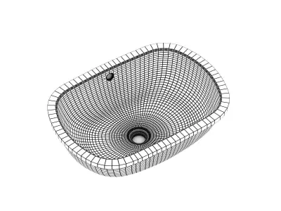 Eurosmart Under Counter Basin 60 Set 3D model