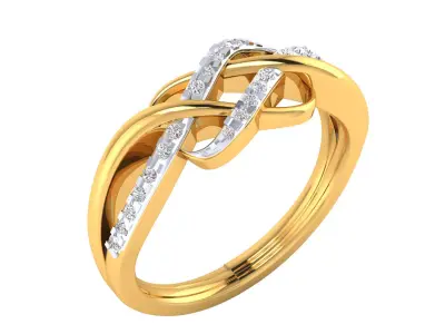  Women Ring Render 3dm STL MTL SLC JCD OBJ FBX Details 3D print model 61