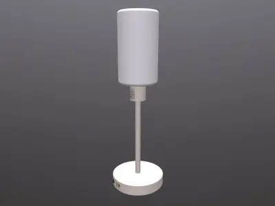 Portable Desk LED Lamp 3D model