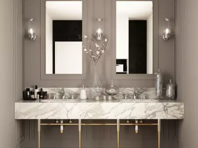 Bathroom 36 3D model