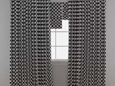 Curtain 008 3D model