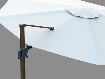 Outdoor umbrella Parasols Challenger T2 3D model