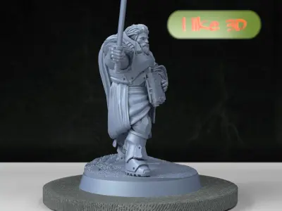 Count Shannon Miniature from Arrakis Dune Dune 2 Universe 3D print model