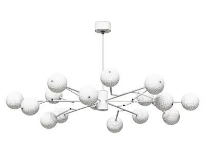 DALLAS MEDIUM CHANDELIER 89981 3D model