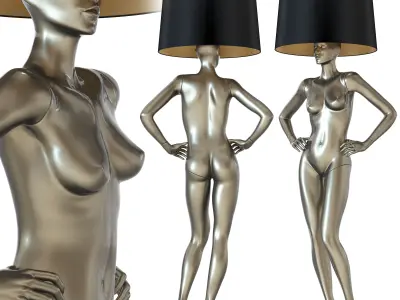 ASTRID MANNEQUIN Floor lamp 3D model