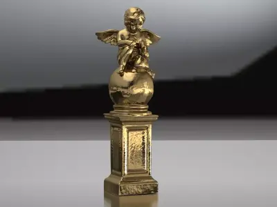 Angel 6 3D print model