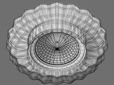 002120 Solo Ray Lightstar Recessed spotlight 3D model