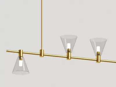 Track lamp Liberty glass V Small by Forstlight 3D model