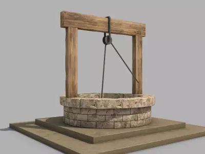 Well Borehole 3D model