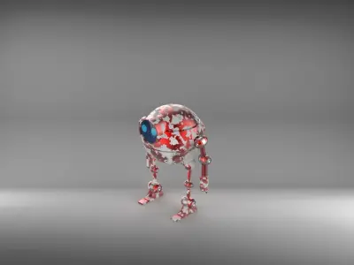 Robot 3D model 17