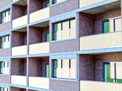 building apartment  3D model