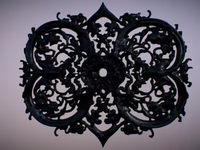 Gothic Art Free 3D model