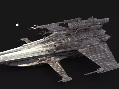 Spaceship Grand reaper 8  3D model