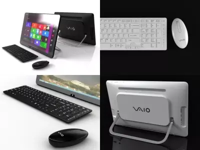 VAIO Tap 20 3D model