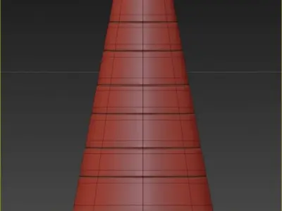 Cone of Road 3D model