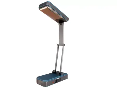 Table Lamp Torch Low-poly 3D model