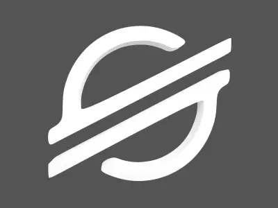 Stellar Coin v2 002 Low-poly 3D model