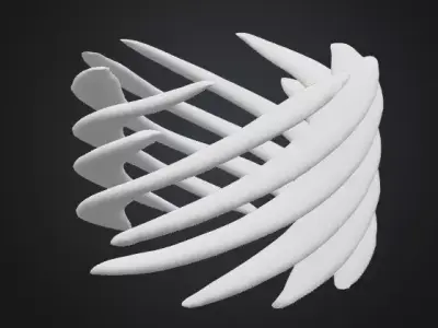 Scifi Object Shape Model 7 3D model