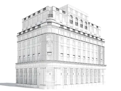 Tenement House 3D Model 3D model