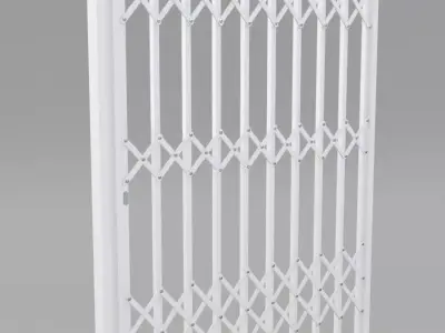 Trellis security gate 3D model